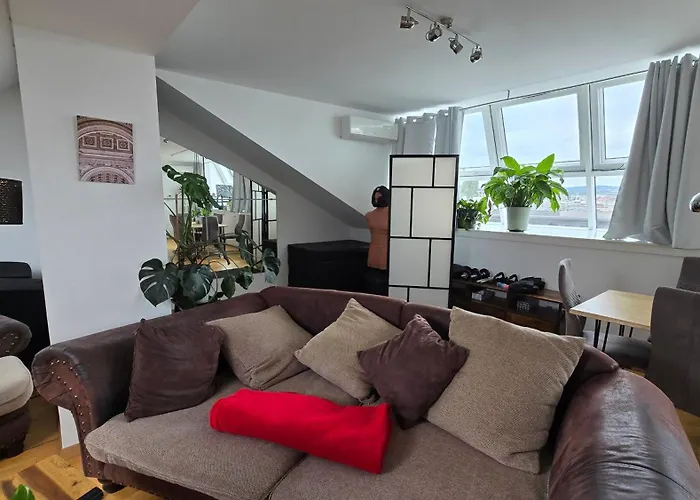 Citypenthousestay With Terrace And Whirlpool Near Center *